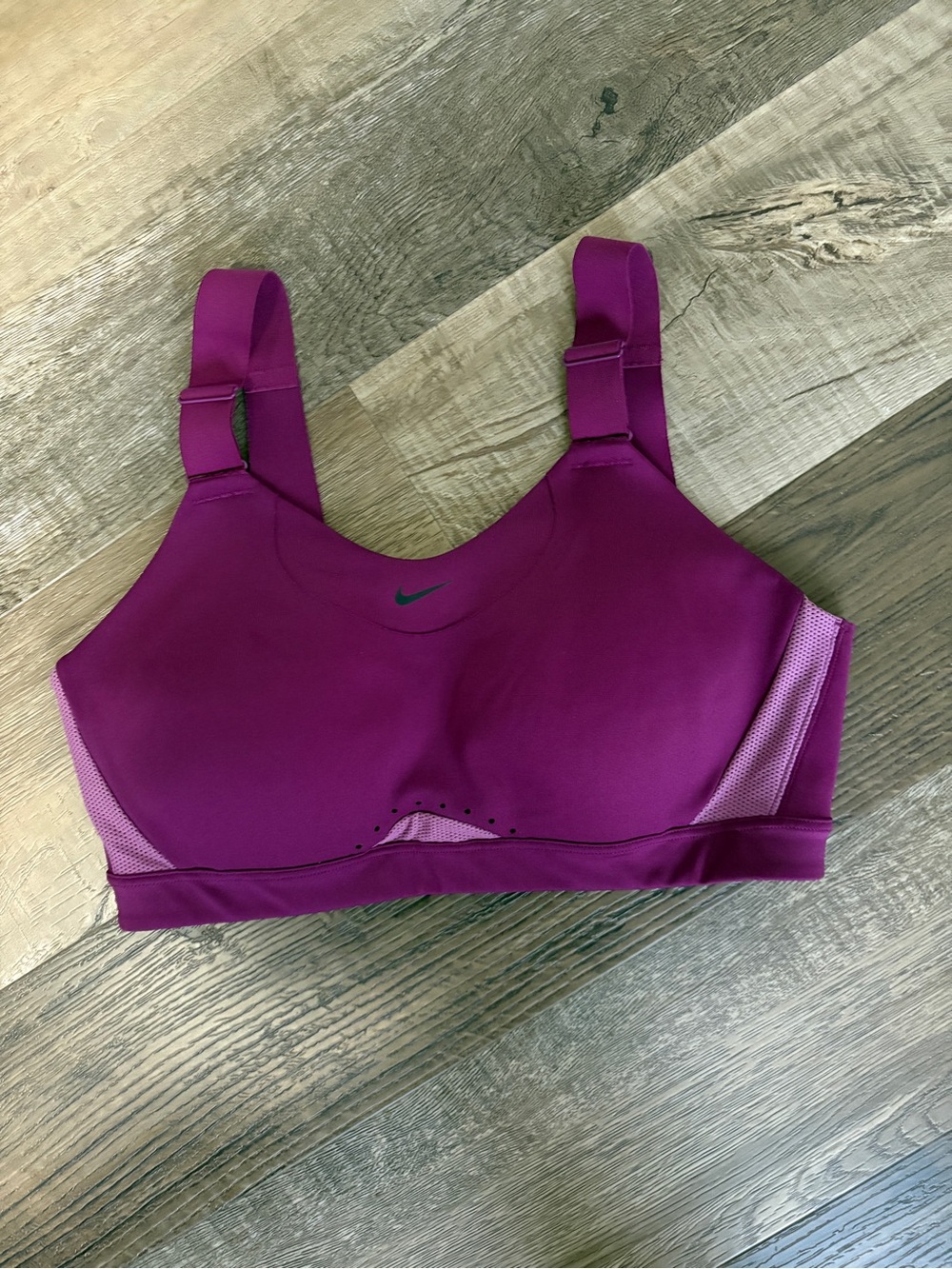 Nike Women's Deep Magenta High-Impact Sports Bra